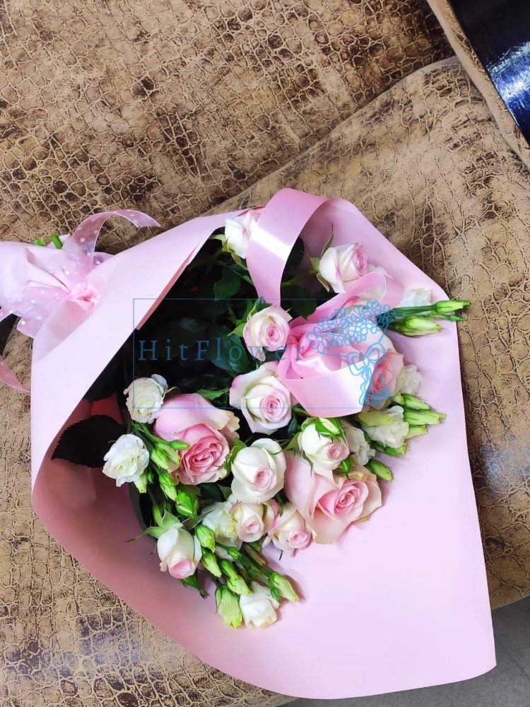 Букет цветов Белые ночи Букет цветов из: Розы